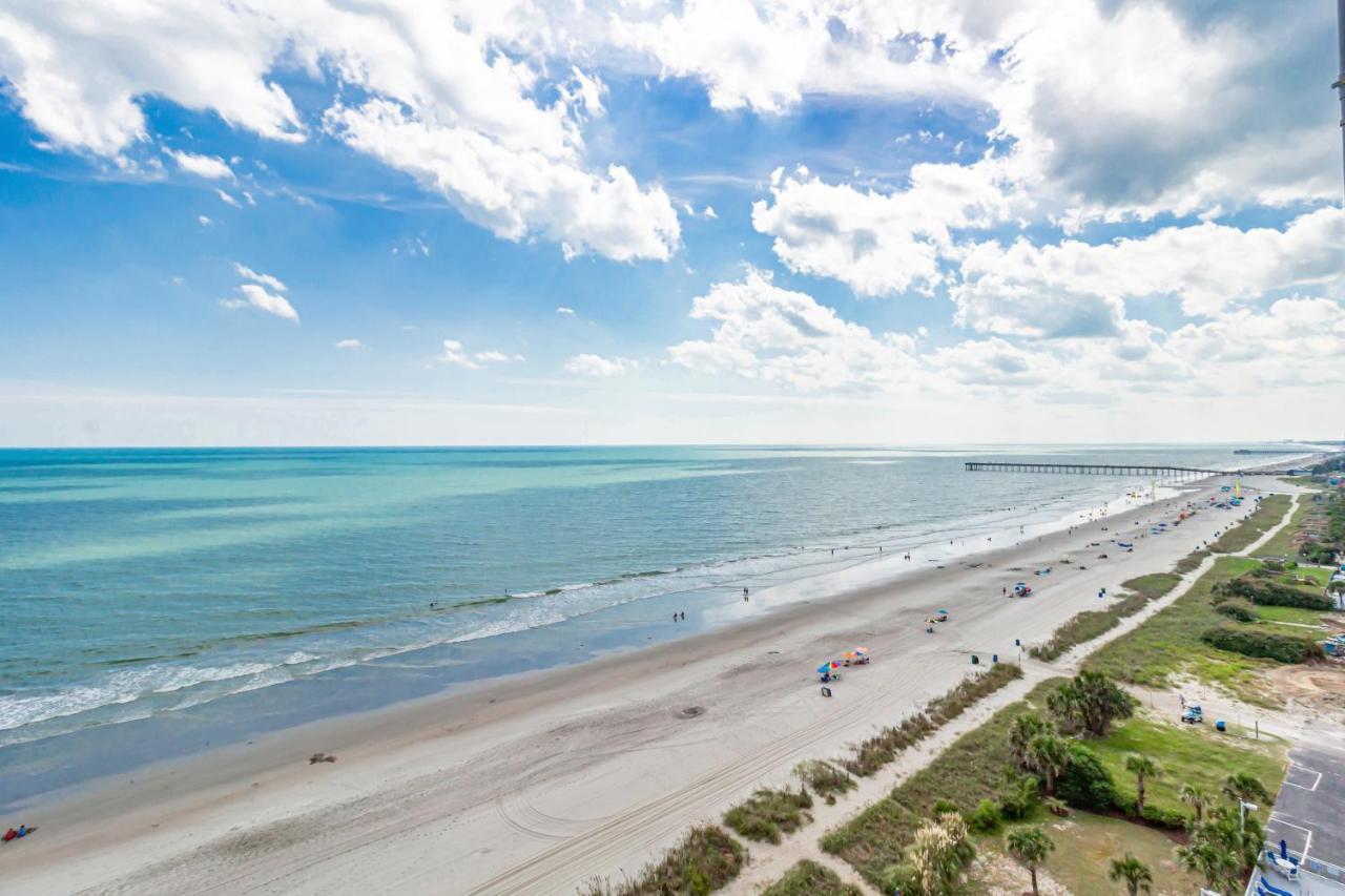 Beachfront Romantic Studio Escape W Perfect View 1212 Миртъл Бийч Екстериор снимка