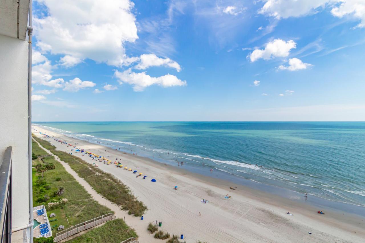 Beachfront Romantic Studio Escape W Perfect View 1212 Миртъл Бийч Екстериор снимка