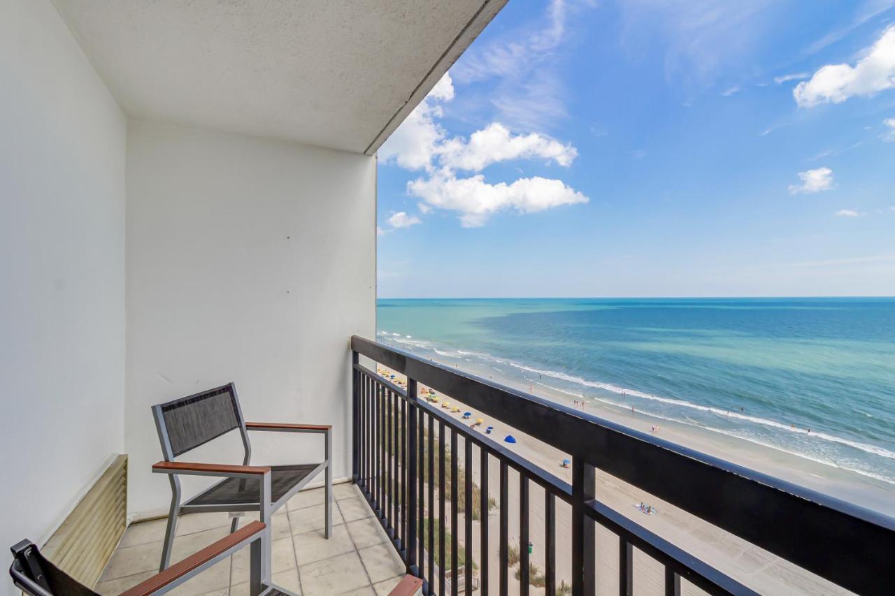 Beachfront Romantic Studio Escape W Perfect View 1212 Миртъл Бийч Екстериор снимка